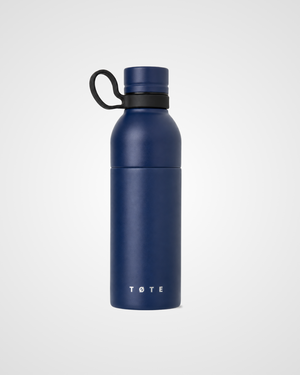 Fles marineblauw