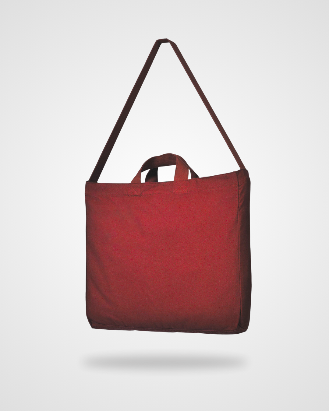 Burgundy Red TØTE Bag | Stitched