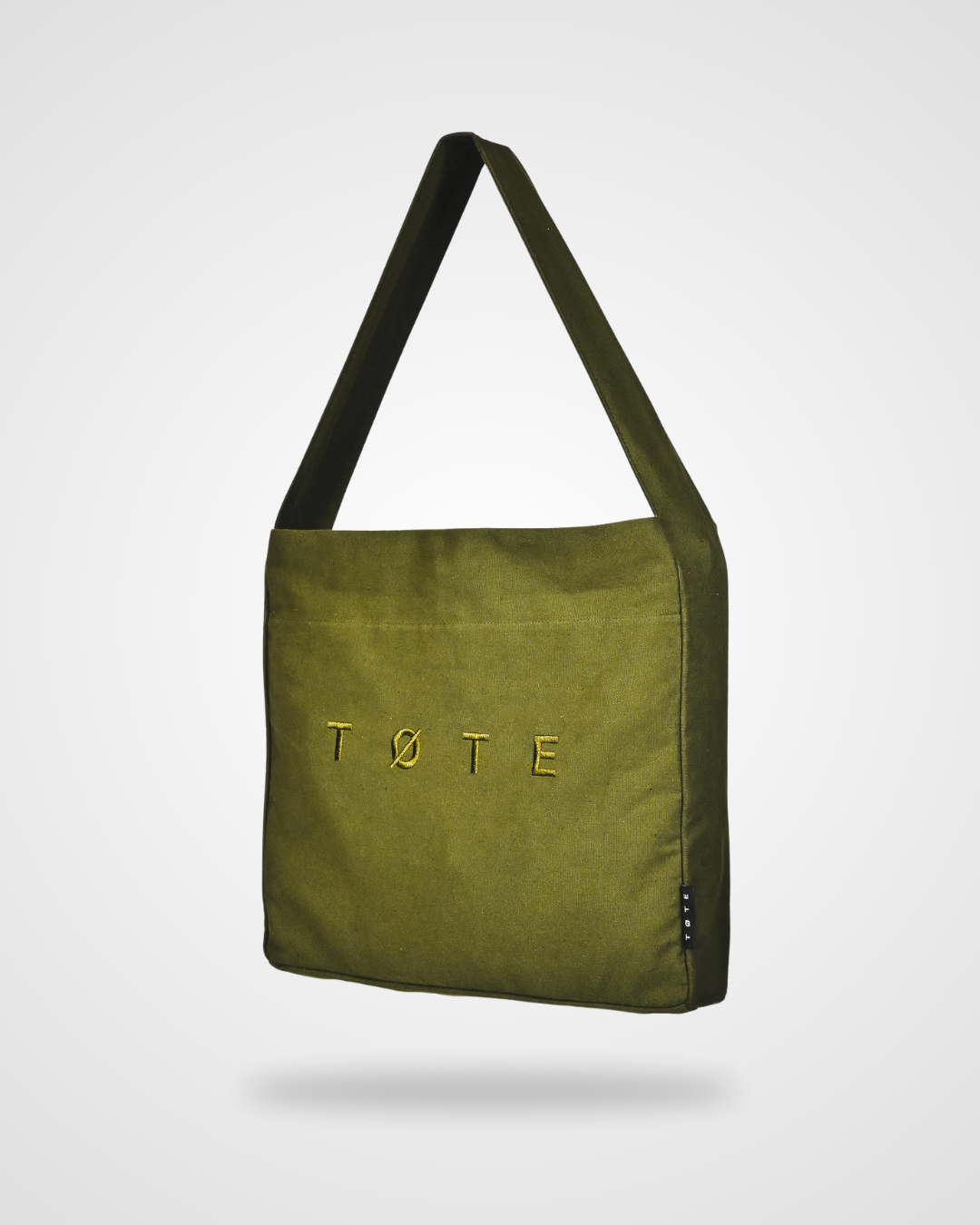 Wide-Strap TØTE Bag | Khaki Green