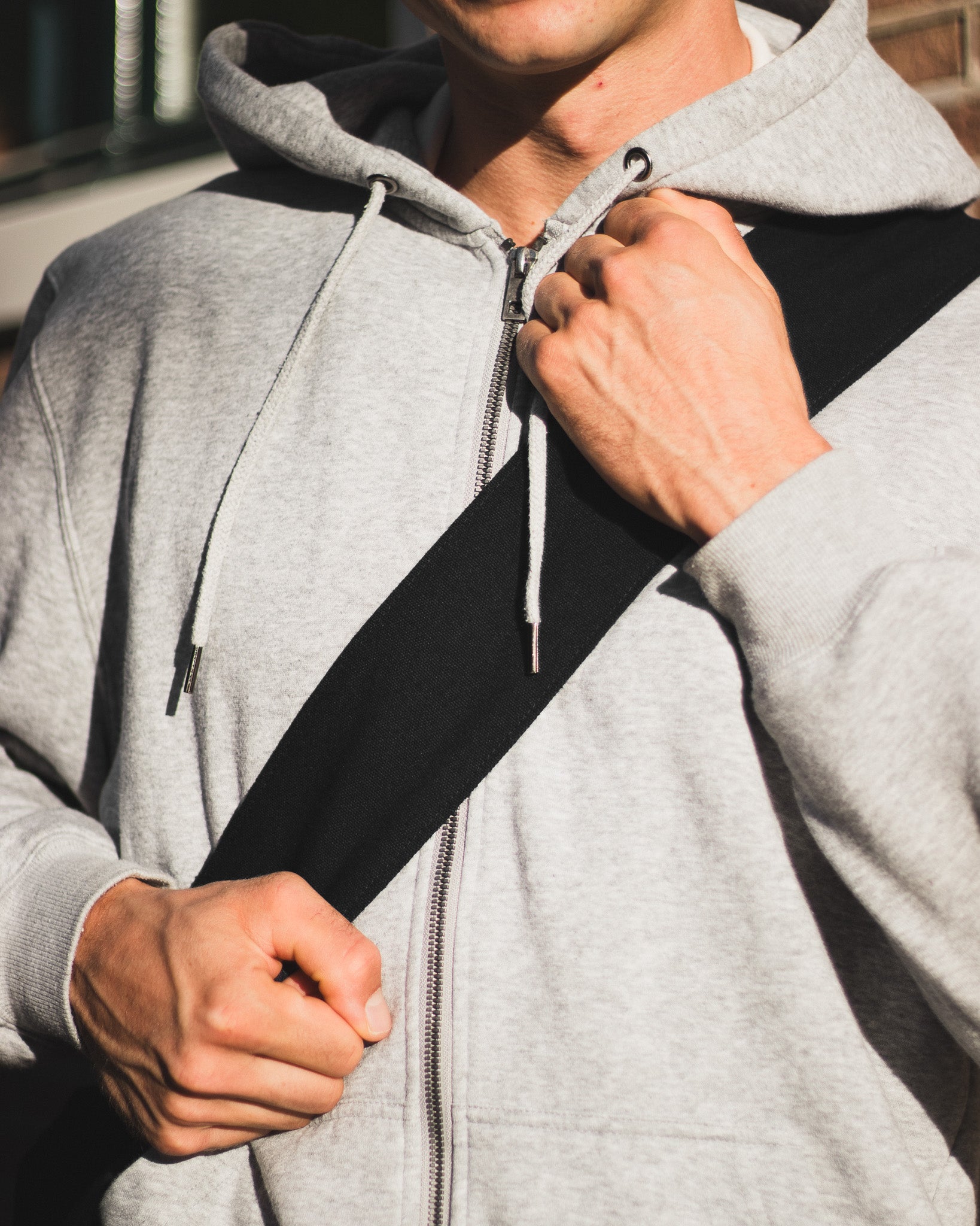 Wide-Strap TØTE Bag | Black