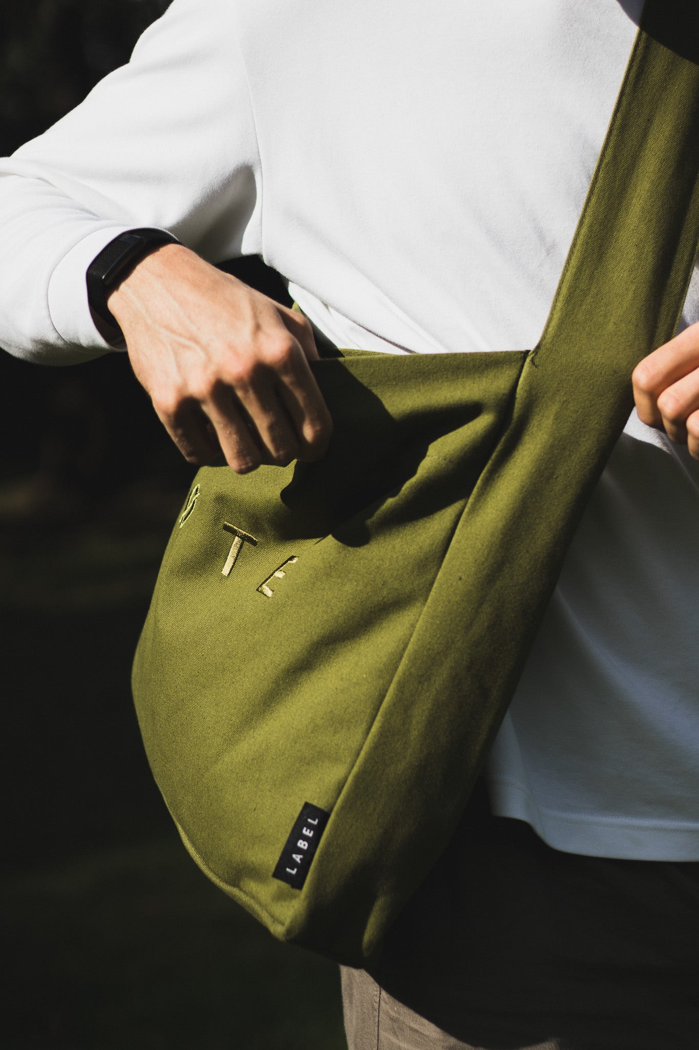 One bag for everything.
