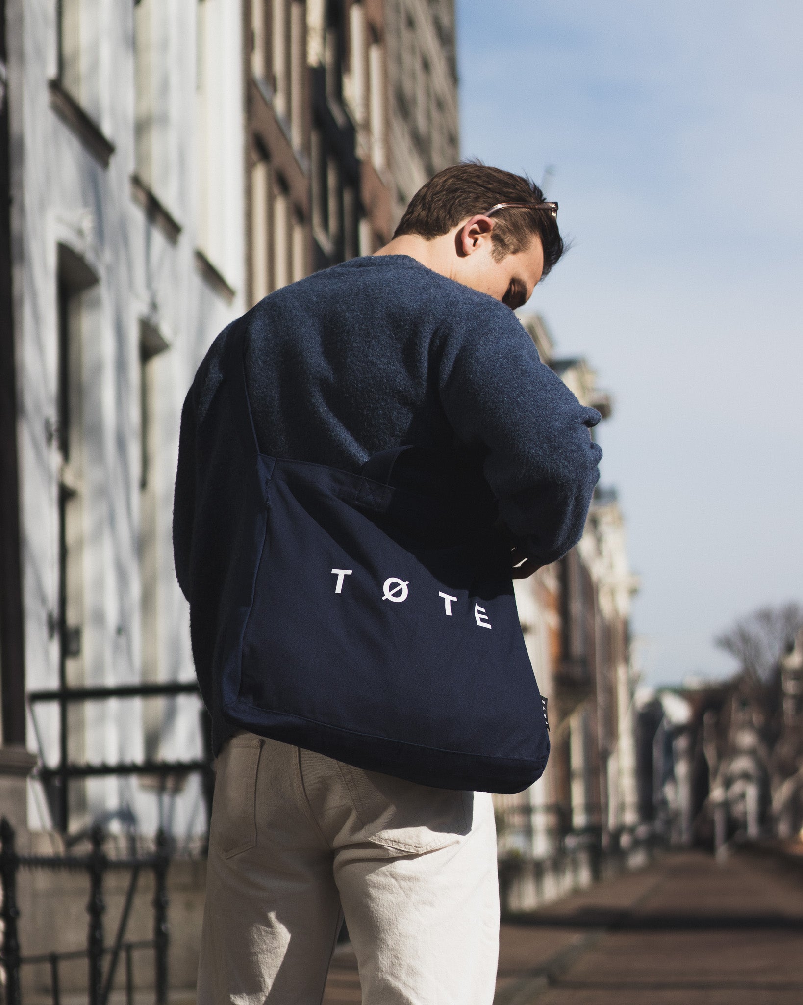 Navy Blue TØTE Bag