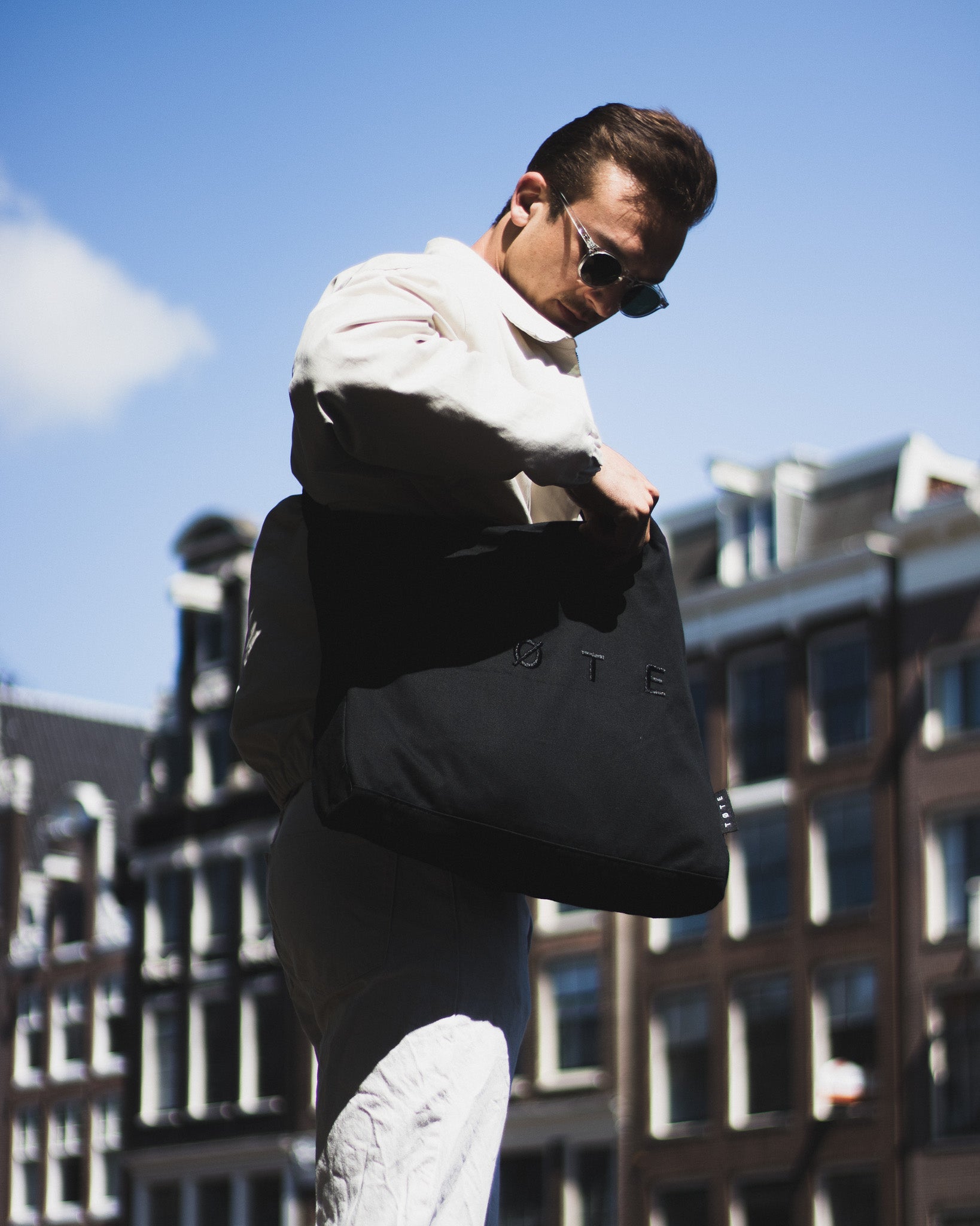 One bag for everything.