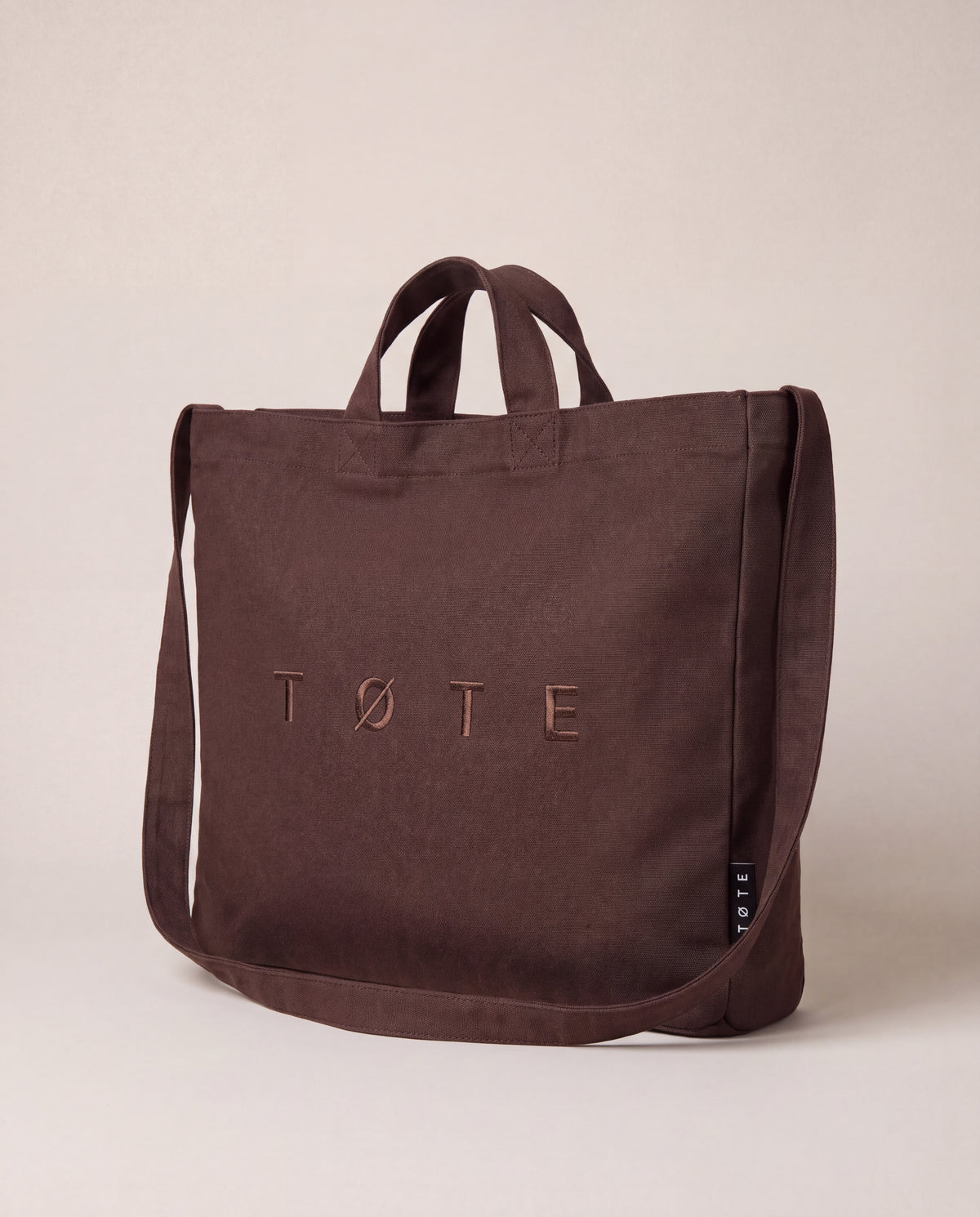 Brown TØTE Bag | Stitched