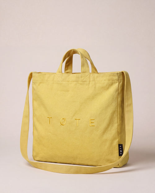 Yellow TØTE Bag | Stitched